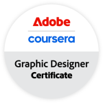 Adobe Graphic Designer certificate badge
